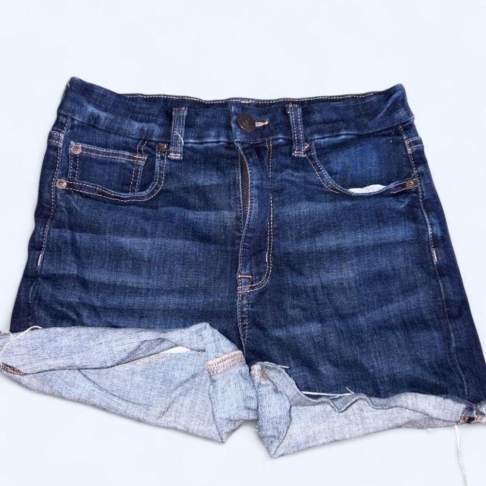 American-eagle Women's Navy and Blue Shorts